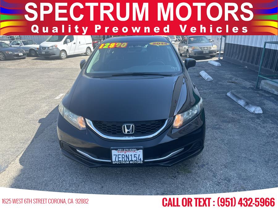 2014 Honda Civic Sedan 4dr CVT LX, available for sale in Corona, California | Spectrum Motors. Corona, California 2014 Honda Civic Sedan 4dr CVT LX, available for sale in Corona, California | Spectrum Motors. Corona, California
