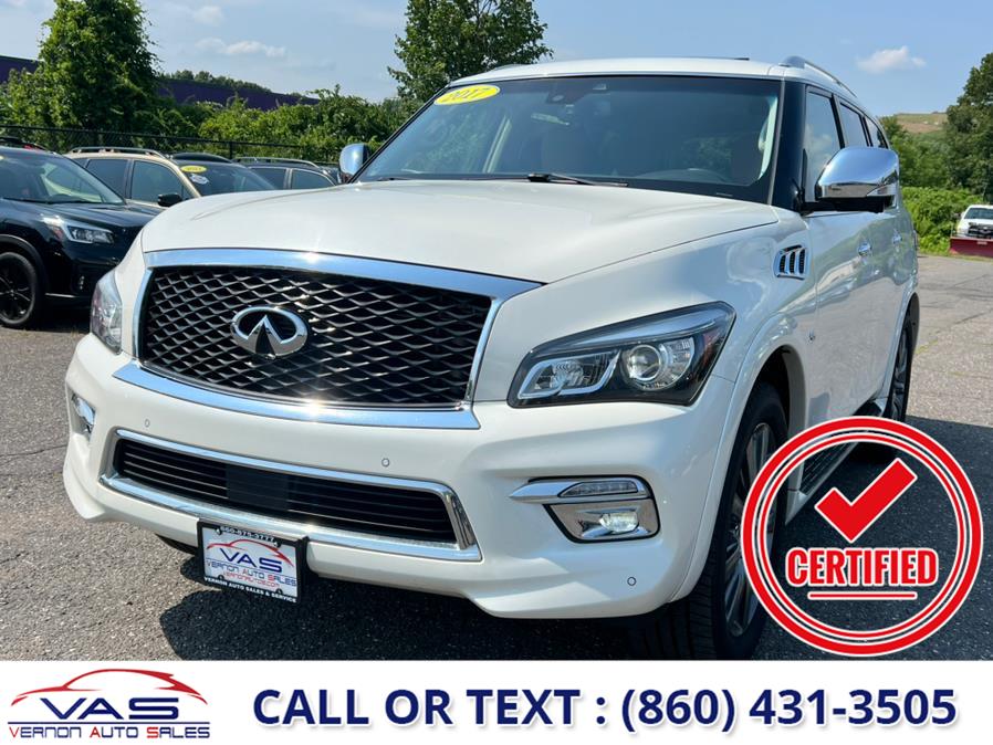 Used 2017 INFINITI QX80 in Manchester, Connecticut | Vernon Auto Sale & Service. Manchester, Connecticut