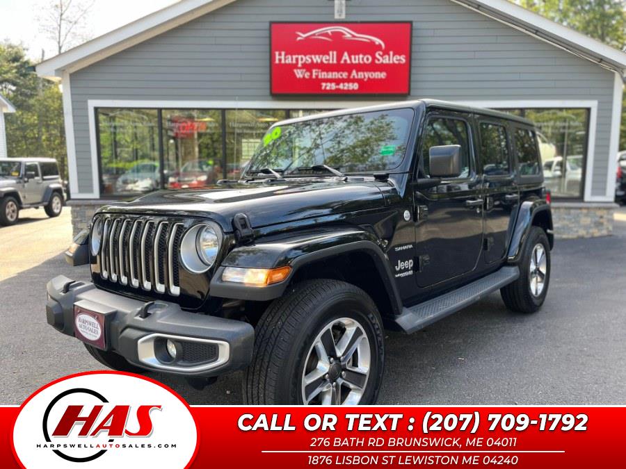 Used Jeep Wrangler Unlimited Sahara 4x4 2020 | Harpswell Auto Sales Inc. Brunswick, Maine