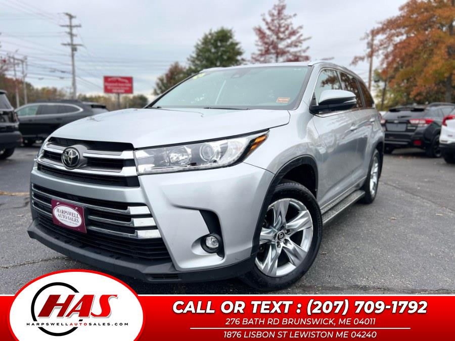 2019 Toyota Highlander Limited V6 AWD (Natl), available for sale in Lewiston, Maine | Harpswell Auto Sales Inc. Lewiston, Maine