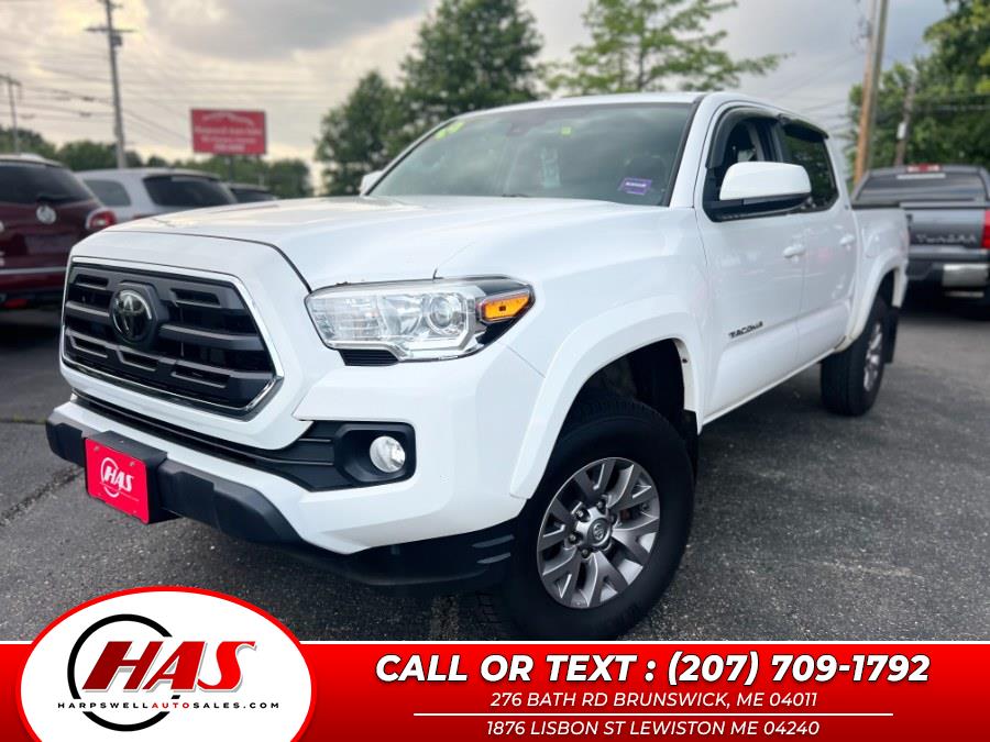 2019 Toyota Tacoma 4WD SR5 Double Cab 5'' Bed V6 AT (Natl), available for sale in Lewiston, Maine | Harpswell Auto Sales Inc. Lewiston, Maine