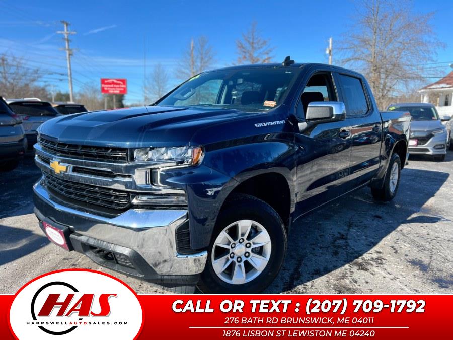 Used Chevrolet Silverado 1500 4WD Crew Cab 147" LT w/1LT 2021 | Harpswell Auto Sales Inc. Brunswick, Maine