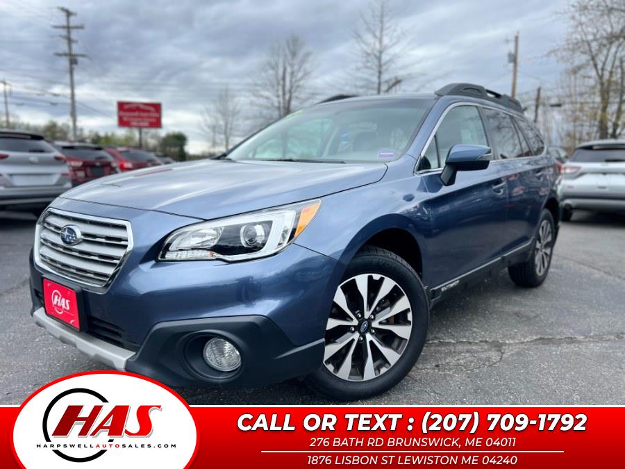 2016 Subaru Outback 4dr Wgn 2.5i Limited PZEV, available for sale in Brunswick, Maine | Harpswell Auto Sales Inc. Brunswick, Maine