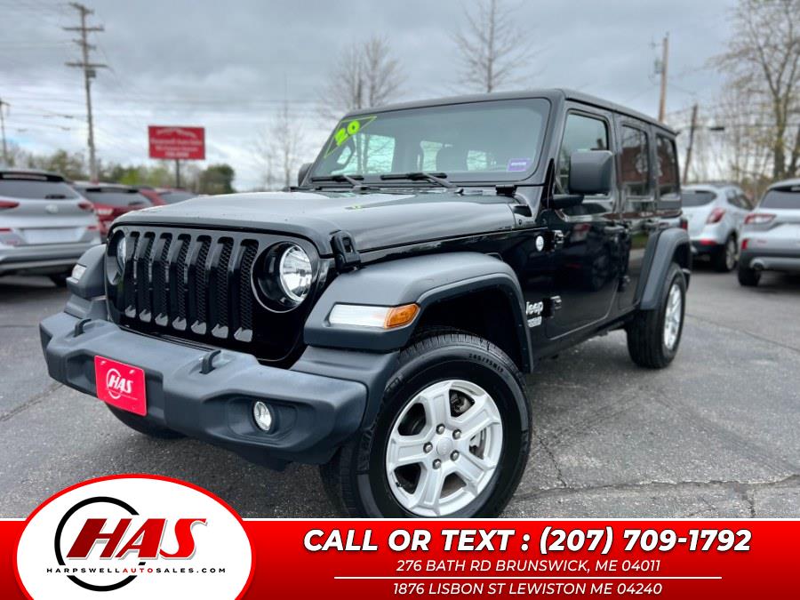 Used 2020 Jeep Wrangler Unlimited in Brunswick, Maine | Harpswell Auto Sales Inc. Brunswick, Maine