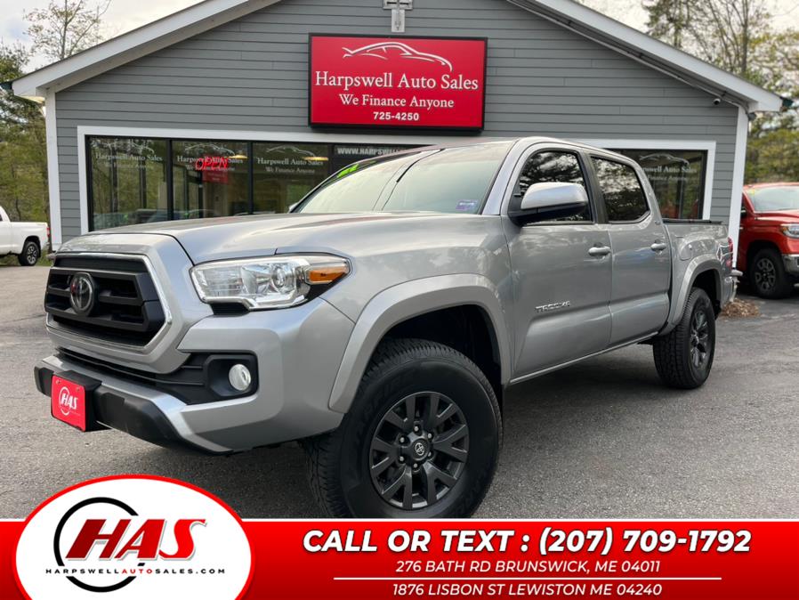 2021 Toyota Tacoma 4WD SR5 Double Cab 5'' Bed V6 AT (Natl), available for sale in Brunswick, Maine | Harpswell Auto Sales Inc. Brunswick, Maine