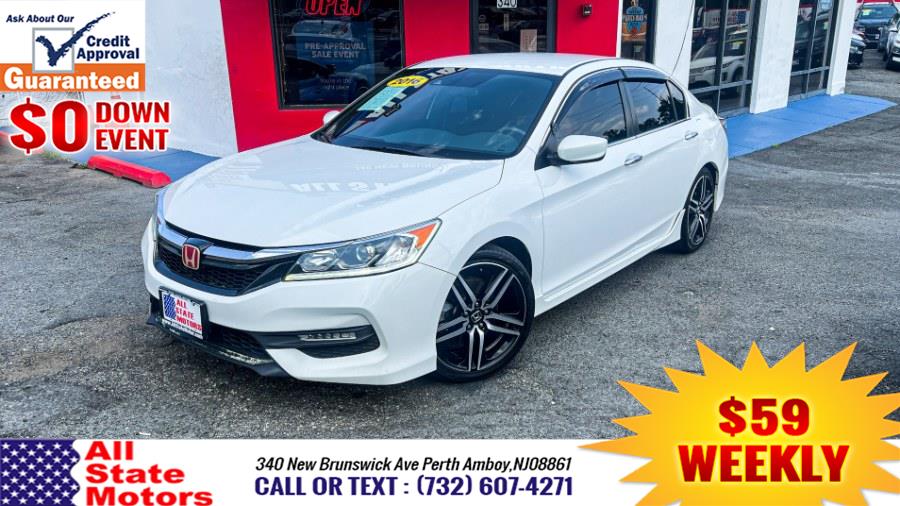 Used 2016 Honda Accord Sedan in Perth Amboy, New Jersey | All State Motor Inc. Perth Amboy, New Jersey