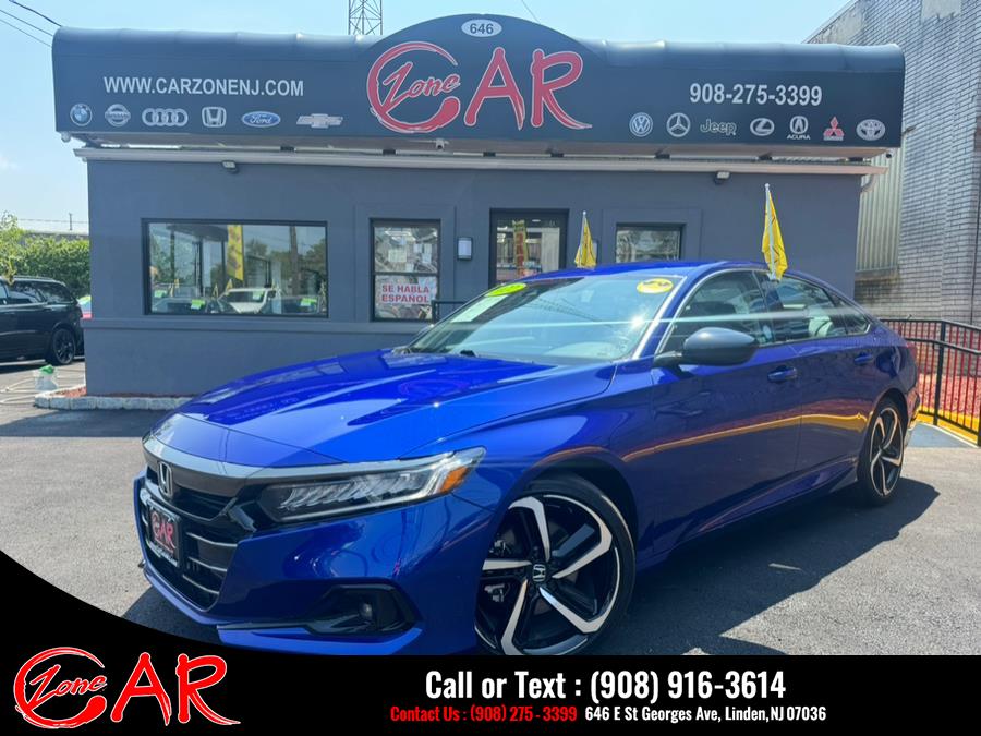 Used 2022 Honda Accord Sedan in Linden, New Jersey | Car Zone. Linden, New Jersey