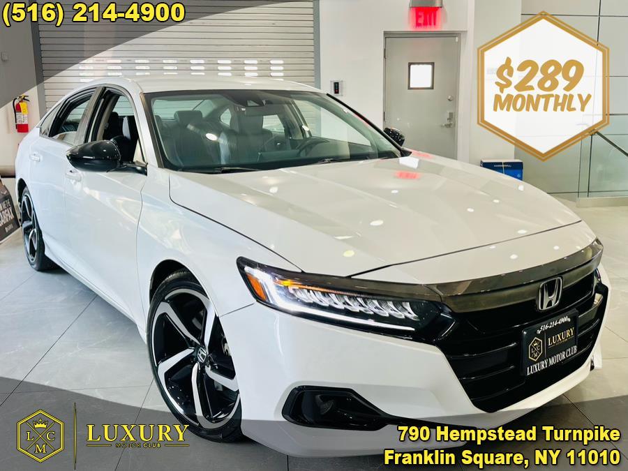 Used 2021 Honda Accord Sedan in Franklin Square, New York | Luxury Motor Club. Franklin Square, New York