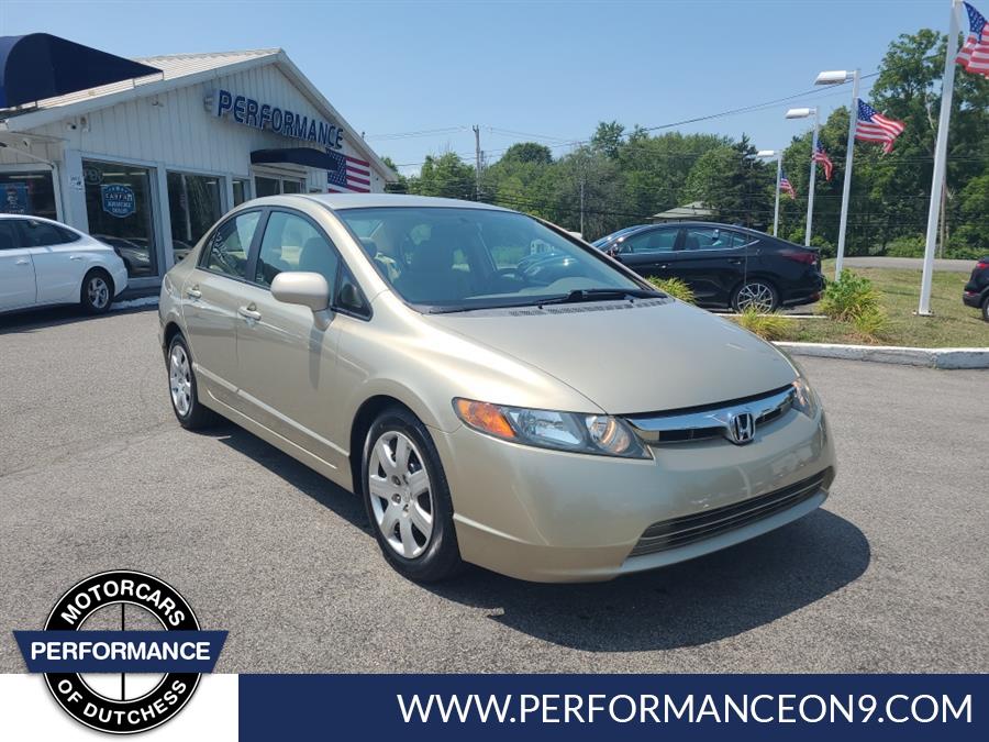 2007 Honda Civic Sdn 4dr MT LX, available for sale in Wappingers Falls, New York | Performance Motor Cars. Wappingers Falls, New York