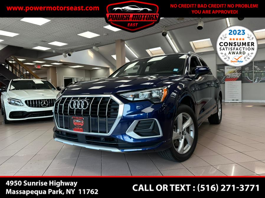 Used 2021 Audi Q3 in Massapequa Park, New York | Power Motors East. Massapequa Park, New York