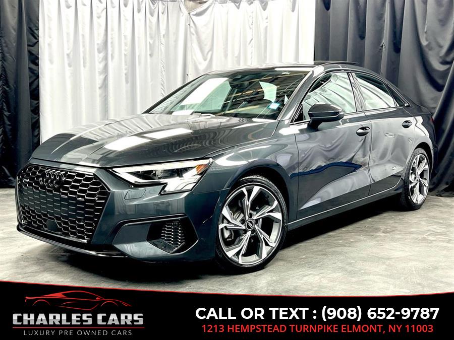 Used 2022 Audi A3 in Elmont, New York | Charles Cars. Elmont, New York