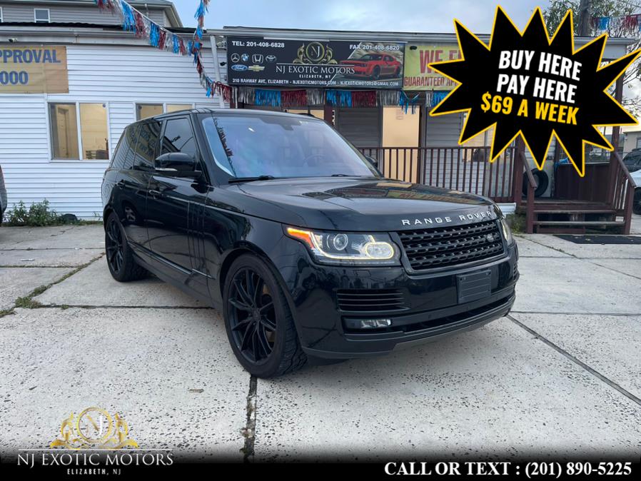 Used 2016 Land Rover Range Rover in Elizabeth, New Jersey | NJ Exotic Motors. Elizabeth, New Jersey