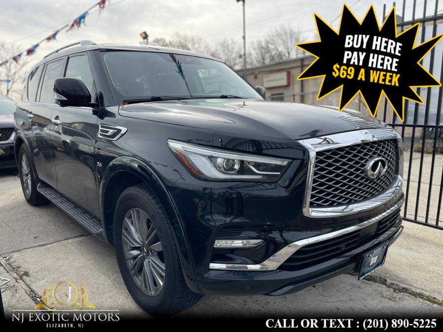 Used 2018 INFINITI QX80 in Elizabeth, New Jersey | NJ Exotic Motors. Elizabeth, New Jersey