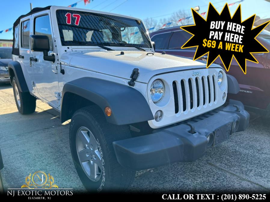 Used 2017 Jeep Wrangler Unlimited in Elizabeth, New Jersey | NJ Exotic Motors. Elizabeth, New Jersey