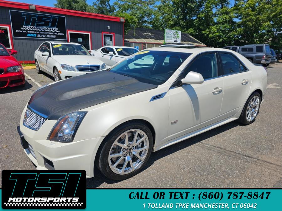 2010 Cadillac CTS-V 4dr Sdn, available for sale in Manchester, Connecticut | TSI Motorsports. Manchester, Connecticut