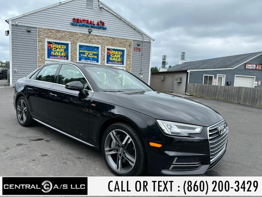 2017 Audi A4 2.0 TFSI Auto Premium Plus FWD, available for sale in East Windsor, Connecticut | Central A/S LLC. East Windsor, Connecticut