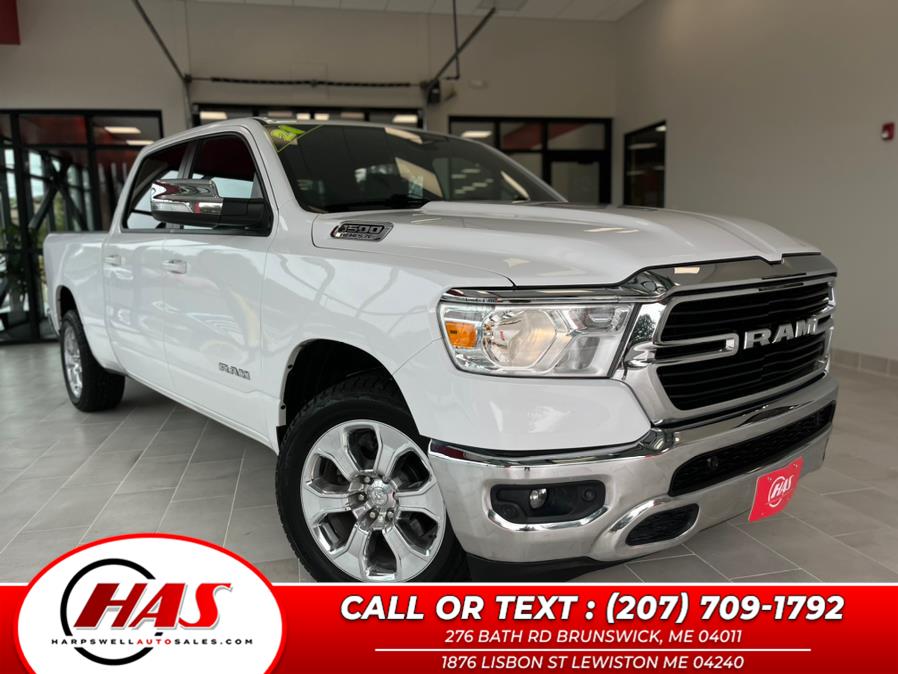 2021 Ram 1500 Big Horn 4x4 Crew Cab 6''4" Box, available for sale in Brunswick, Maine | Harpswell Auto Sales Inc. Brunswick, Maine