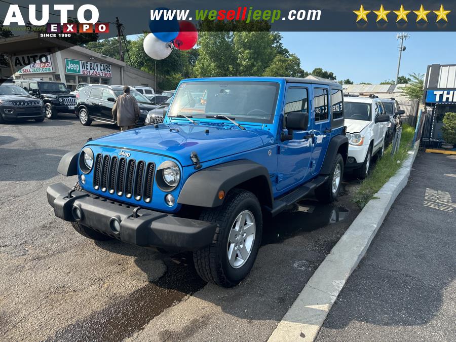 Used 2016 Jeep Wrangler Unlimited in Huntington, New York | Auto Expo. Huntington, New York