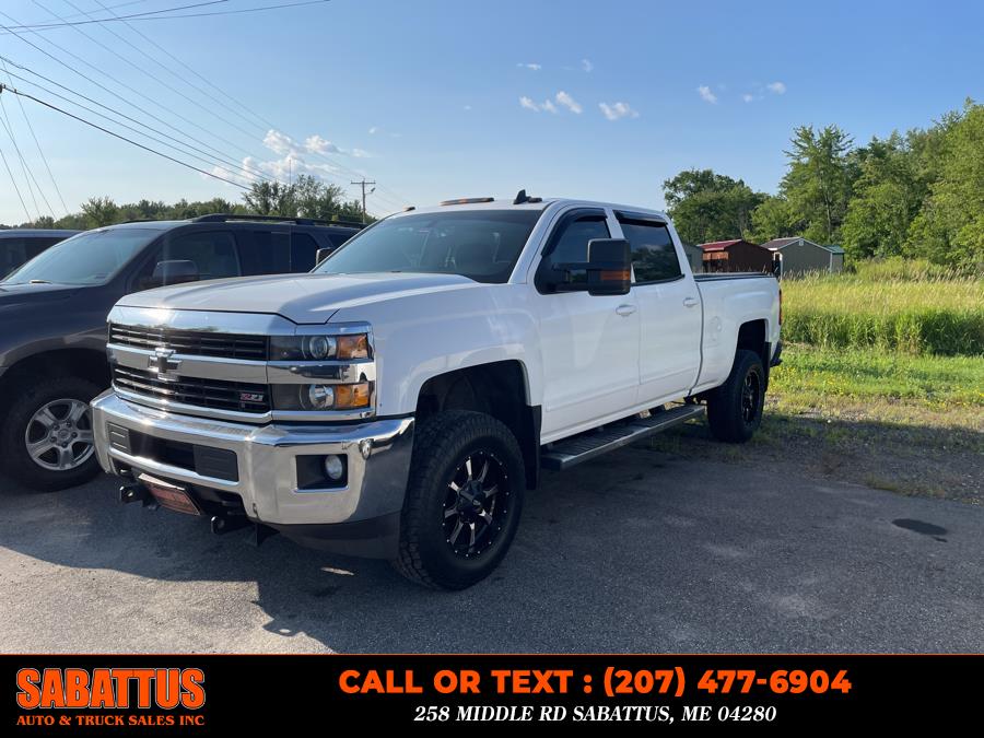 2015 Chevrolet Silverado 2500HD Built After Aug 14 4WD Crew Cab 153.7" LT, available for sale in Sabattus, Maine | Sabattus Auto and Truck Sales Inc. Sabattus, Maine