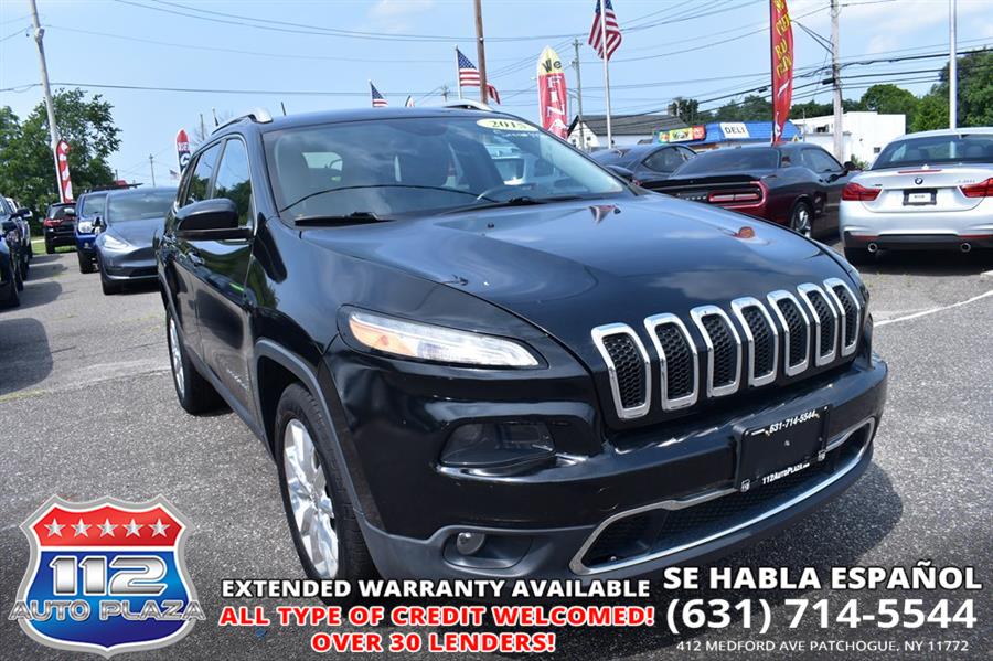 2015 Jeep Cherokee LIMITED, available for sale in Patchogue, New York | 112 Auto Plaza. Patchogue, New York