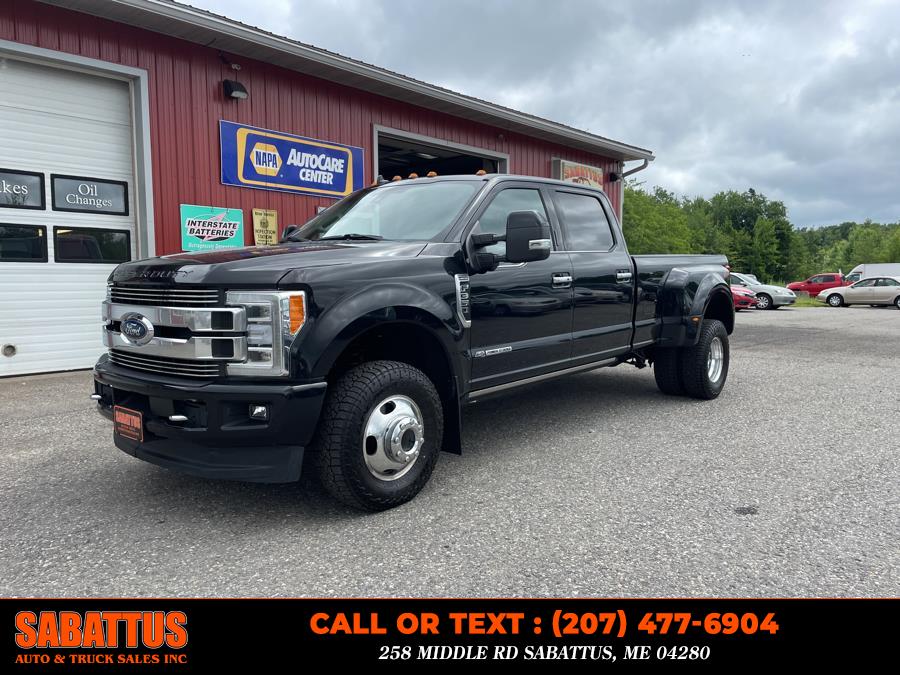 2019 Ford Super Duty F-350 DRW Limited 4WD Crew Cab 8'' Box, available for sale in Sabattus, Maine | Sabattus Auto and Truck Sales Inc. Sabattus, Maine