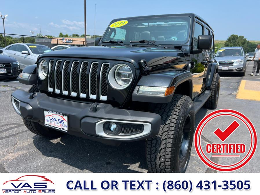 Used 2019 Jeep Wrangler Unlimited in Manchester, Connecticut | Vernon Auto Sale & Service. Manchester, Connecticut