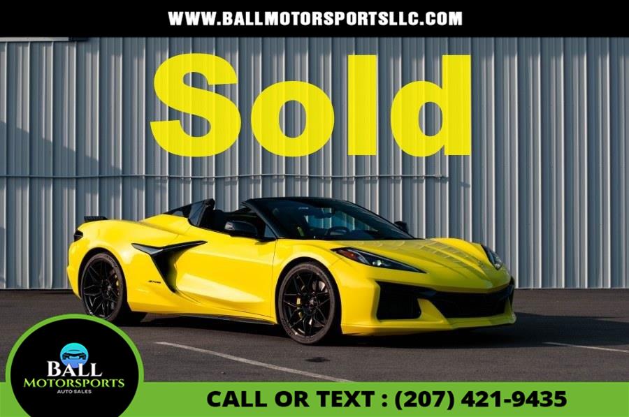 Used 2023 Chevrolet Corvette in Brewer, Maine | Ball Motorsports LLC. Brewer, Maine