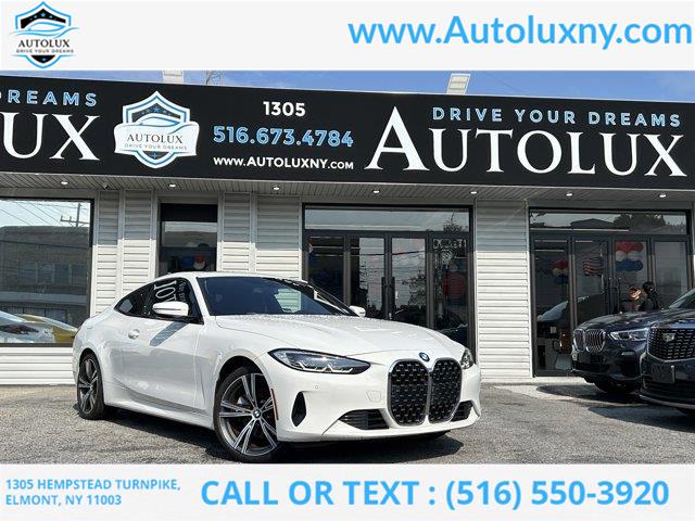 2021 BMW 4 Series 430i xDrive, available for sale in Elmont, New York | Auto Lux. Elmont, New York