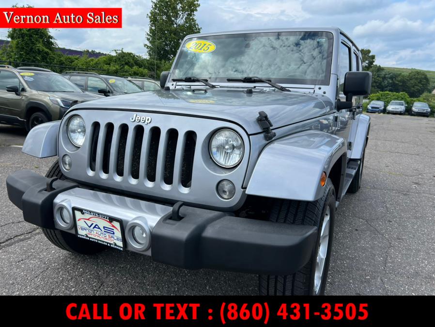 Used 2015 Jeep Wrangler Unlimited in Manchester, Connecticut | Vernon Auto Sale & Service. Manchester, Connecticut