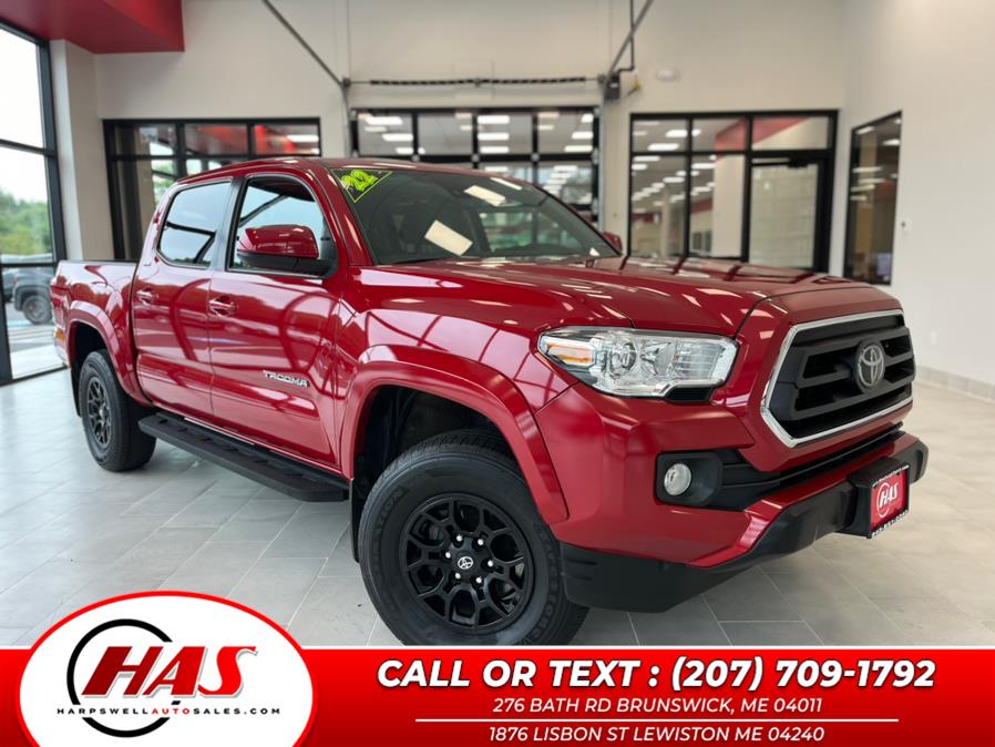 2022 Toyota Tacoma 4WD SR Double Cab 5'' Bed V6 AT (Natl), available for sale in Brunswick, Maine | Harpswell Auto Sales Inc. Brunswick, Maine