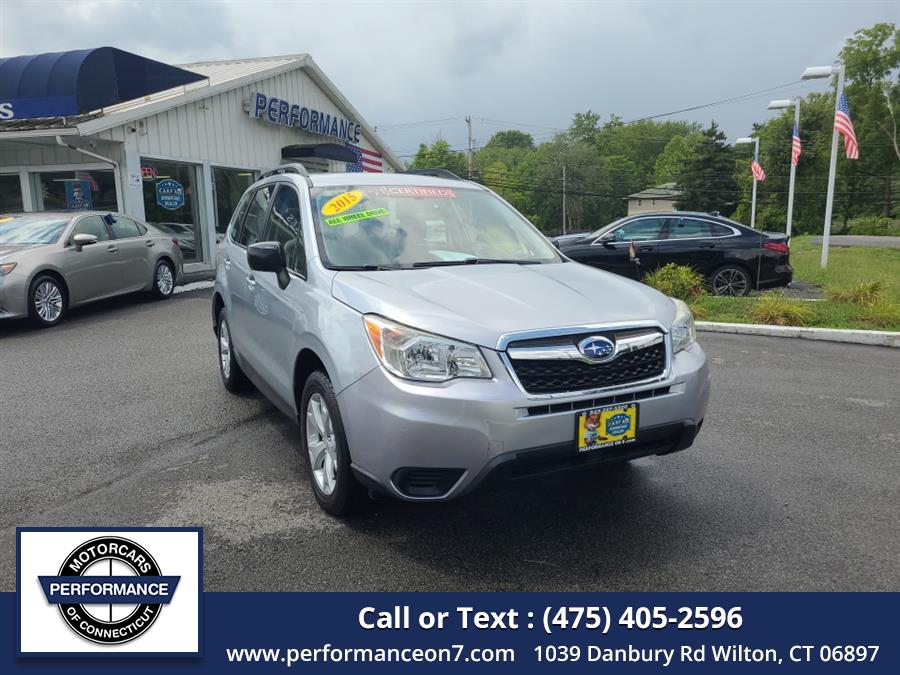 Used 2015 Subaru Forester in Wilton, Connecticut | Performance Motor Cars Of Connecticut LLC. Wilton, Connecticut