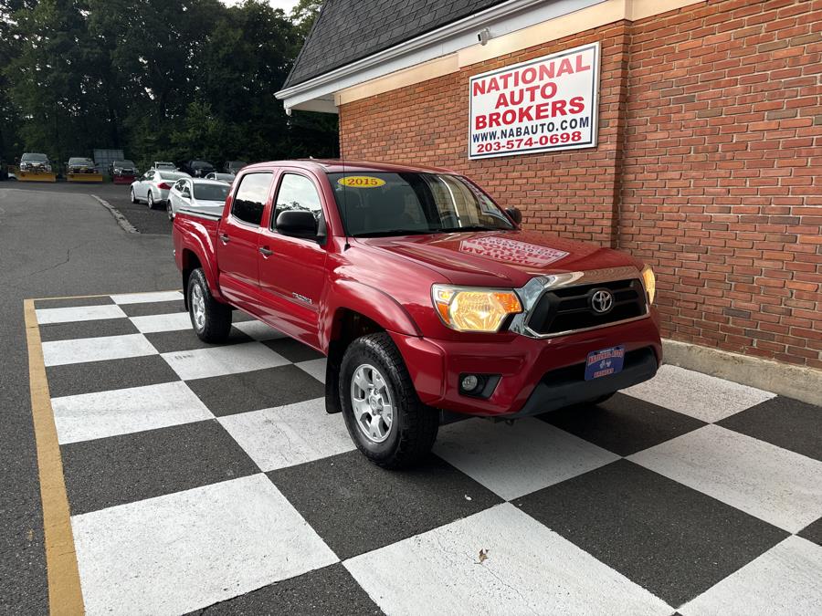 2015 Toyota Tacoma 4WD Double Cab V6 SR-5, available for sale in Waterbury, Connecticut | National Auto Brokers, Inc.. Waterbury, Connecticut