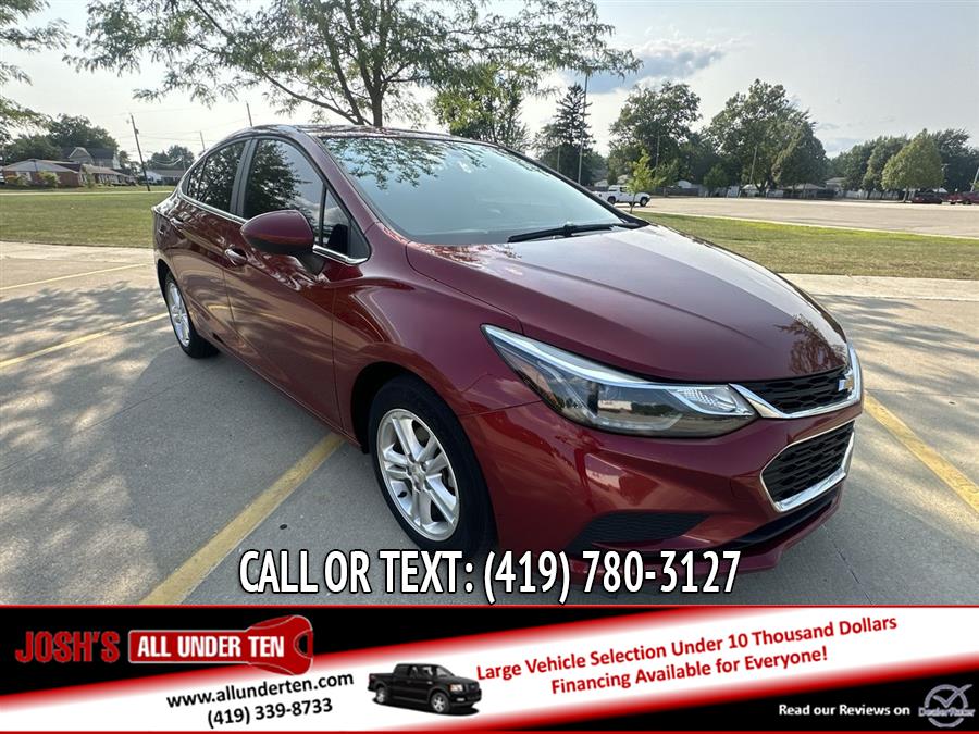 Used 2017 Chevrolet Cruze in Elida, Ohio | Josh's All Under Ten LLC. Elida, Ohio