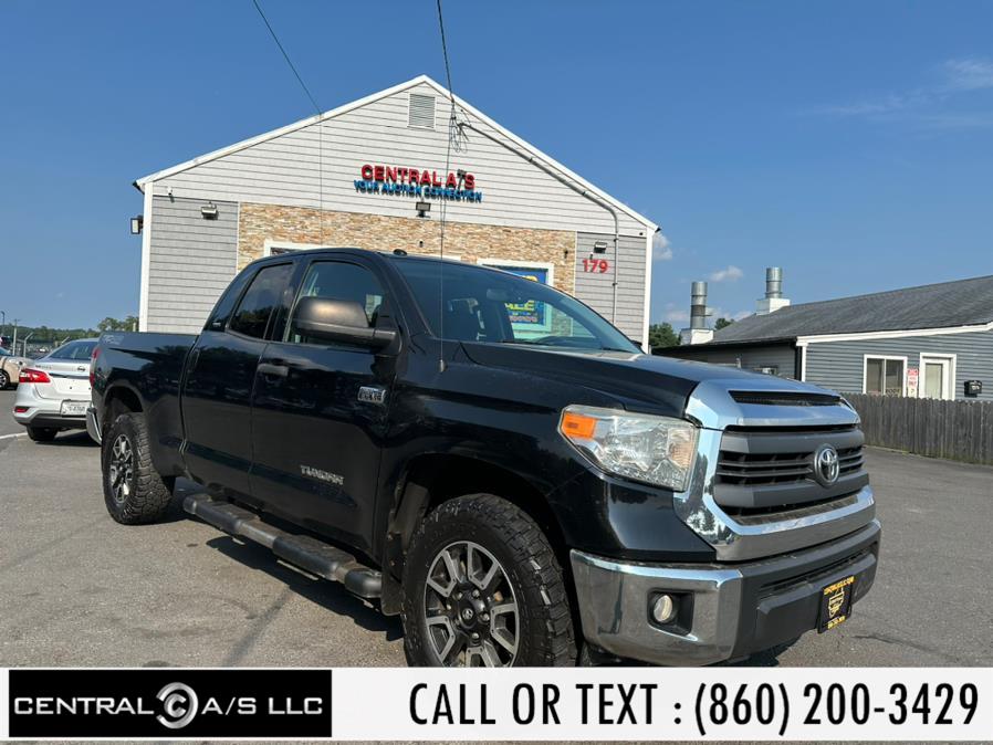 2014 Toyota Tundra 4WD Truck Double Cab 5.7L V8 6-Spd AT SR5 (Natl), available for sale in East Windsor, Connecticut | Central A/S LLC. East Windsor, Connecticut