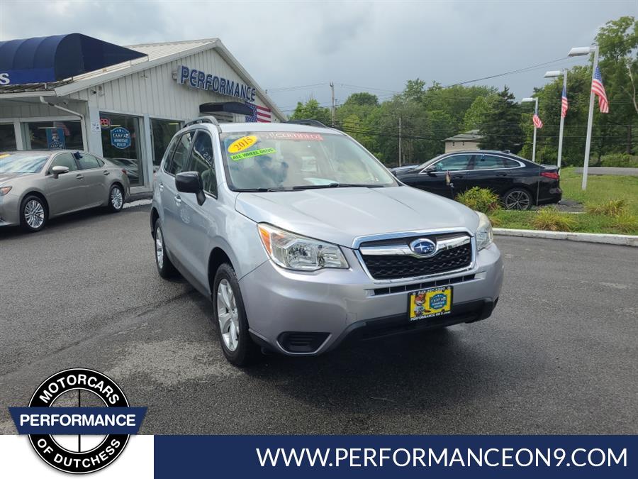 2015 Subaru Forester 4dr CVT 2.5i PZEV, available for sale in Wappingers Falls, New York | Performance Motor Cars. Wappingers Falls, New York