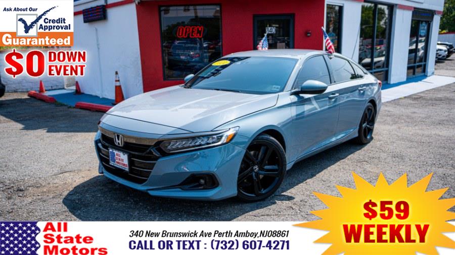 Used 2021 Honda Accord Sedan in Perth Amboy, New Jersey | All State Motor Inc. Perth Amboy, New Jersey