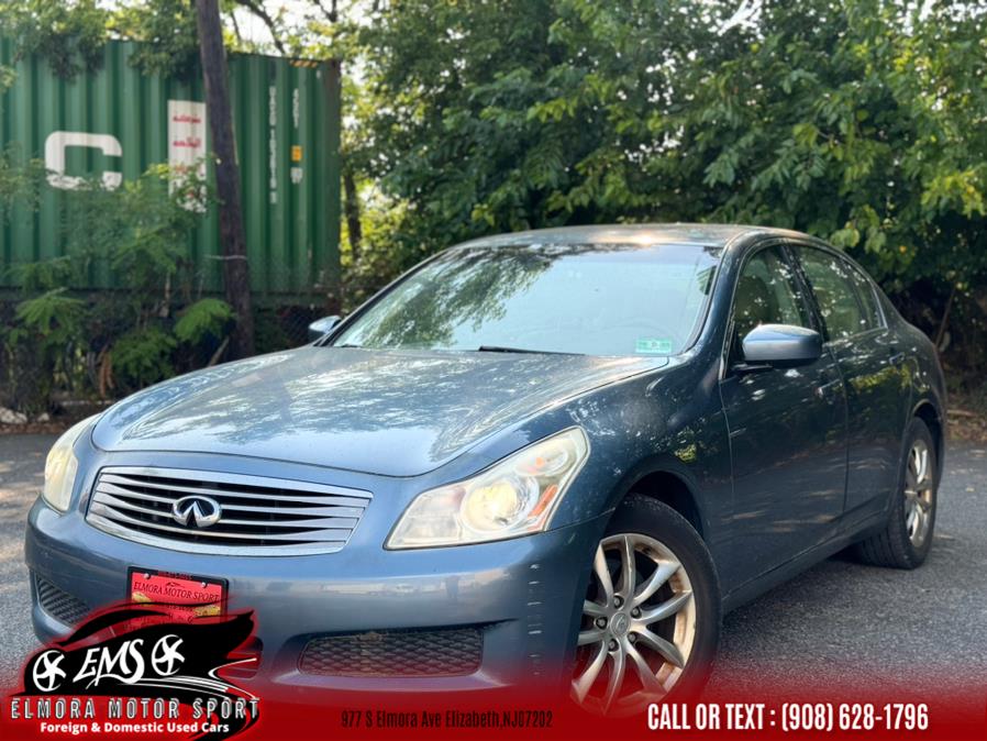 2009 Infiniti G37 Sedan 4dr x AWD, available for sale in Elizabeth, New Jersey | Elmora Motor Sports. Elizabeth, New Jersey