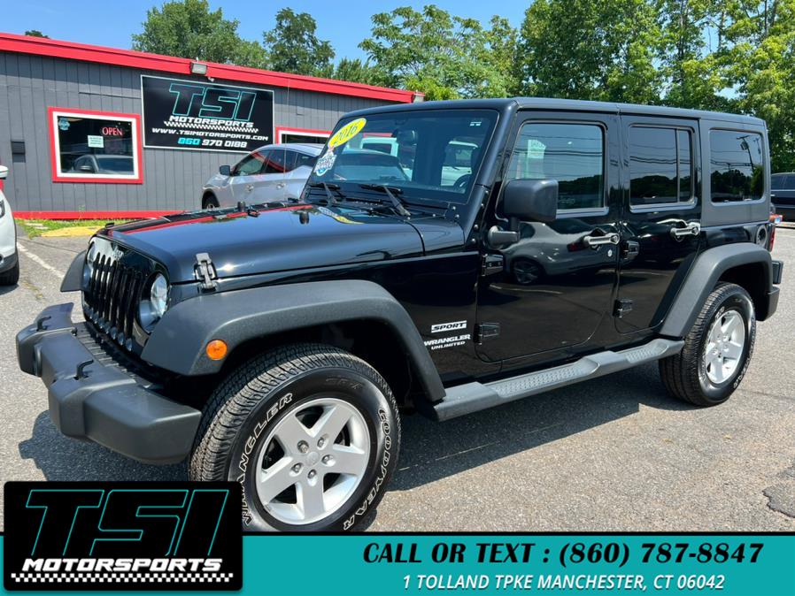 Used Jeep Wrangler Unlimited 4WD 4dr Sport 2016 | TSI Motorsports. Manchester, Connecticut