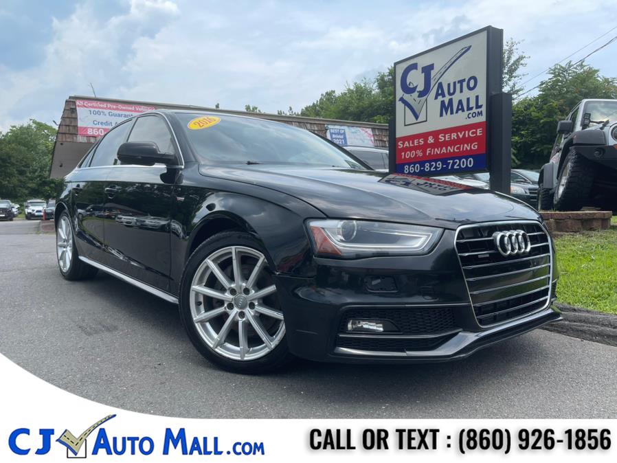 Used 2016 Audi A4 in Bristol, Connecticut | CJ Auto Mall. Bristol, Connecticut