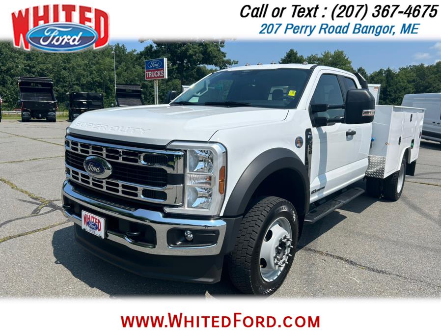 Used Ford Super Duty F-450 DRW XL 4WD SuperCab 168" WB 60" CA 2024 | Whited Ford. Bangor, Maine