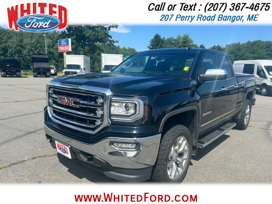 2017 GMC Sierra 1500 4WD Double Cab 143.5" SLT, available for sale in Bangor, Maine | Whited Ford. Bangor, Maine