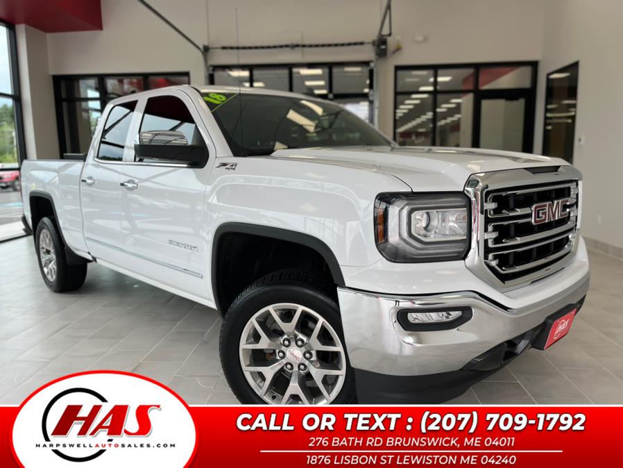 Used GMC Sierra 1500 4WD Double Cab 143.5" SLT 2018 | Harpswell Auto Sales Inc. Brunswick, Maine