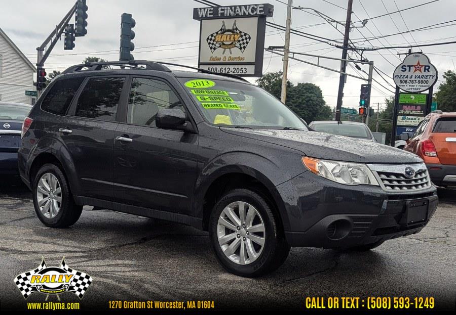 2013 Subaru Forester 4dr Man 2.5X Premium, available for sale in Worcester, Massachusetts | Rally Motor Sports. Worcester, Massachusetts