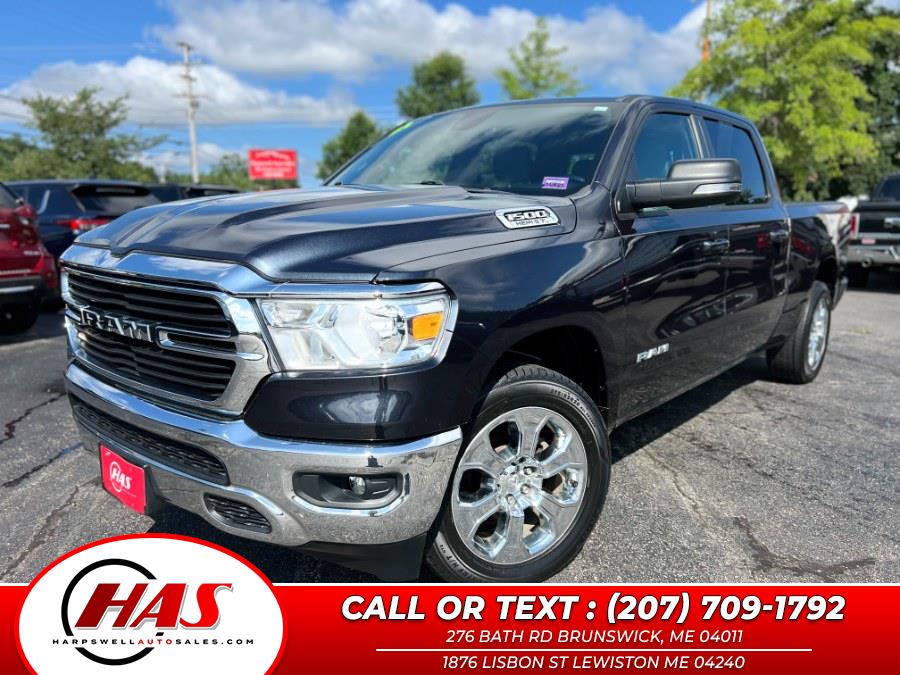 2021 Ram 1500 Big Horn 4x4 Crew Cab 6''4" Box, available for sale in Lewiston, Maine | Harpswell Auto Sales Inc. Lewiston, Maine