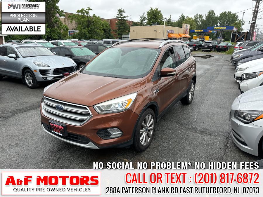 Used Ford Escape Titanium 4WD 2017 | A&F Motors LLC. East Rutherford, New Jersey