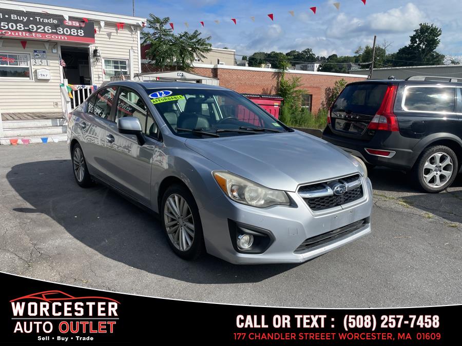 Used 2012 Subaru Impreza Sedan in Worcester, Massachusetts | Worcester Auto Outlet LLC. Worcester, Massachusetts