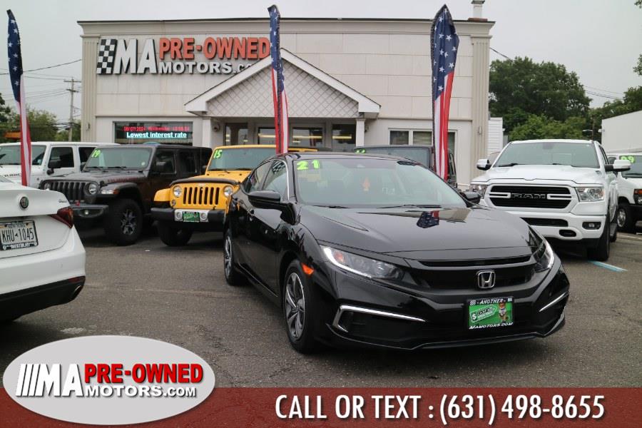 2021 Honda Civic Sedan LX CVT, available for sale in Huntington Station, New York | M & A Motors. Huntington Station, New York