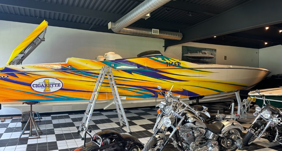 2002 Cigarette Tiger 42 feeet, available for sale in Waterbury, Connecticut | Jim Juliani Motors. Waterbury, Connecticut 2002 Cigarette Tiger 42 feeet, available for sale in Waterbury, Connecticut | Jim Juliani Motors. Waterbury, Connecticut