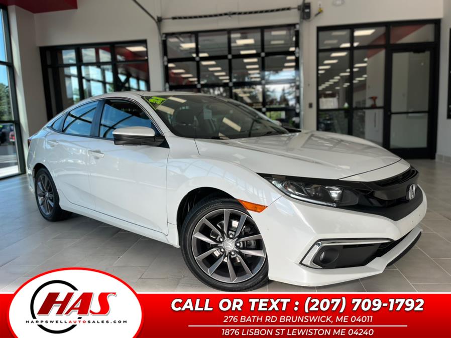 2021 Honda Civic Sedan EX-L CVT, available for sale in Brunswick, Maine | Harpswell Auto Sales Inc. Brunswick, Maine