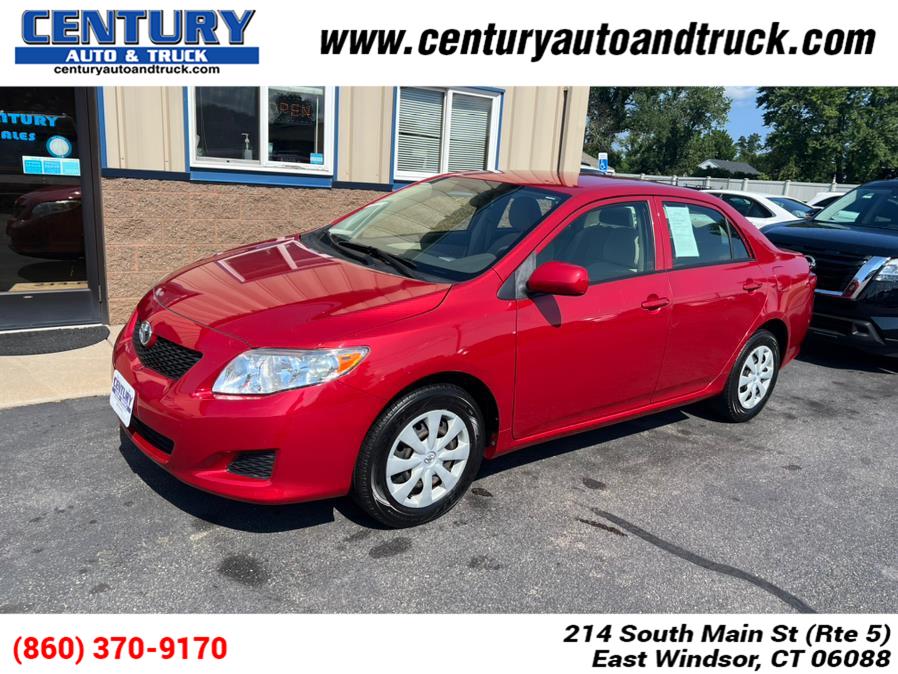 2010 Toyota Corolla 4dr Sdn Auto LE, available for sale in East Windsor, Connecticut | Century Auto And Truck. East Windsor, Connecticut